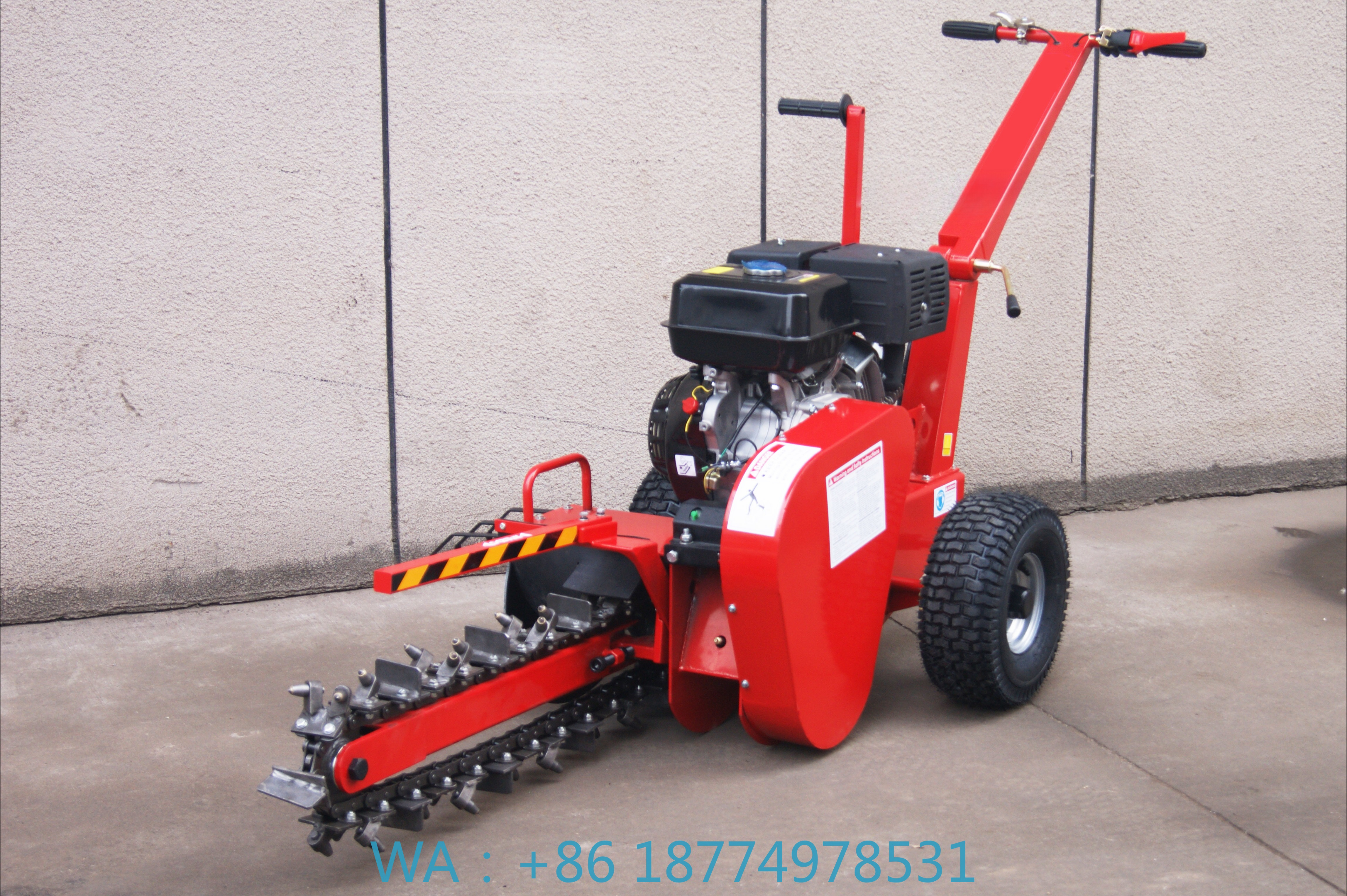 Trencher Machine Small - ini Power Trencher Walk Behind Digger
