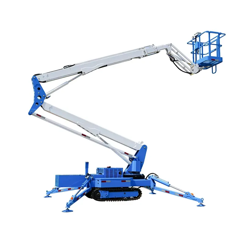 Compact Crawler Boom Lift - رافعة زاحفة هيدروليكية مدمجة بارتفاع 8-24