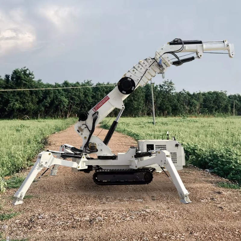 Compact Crawler Boom Lift - رافعة عنكبوتية صغيرة مدمجة بسعة رفع