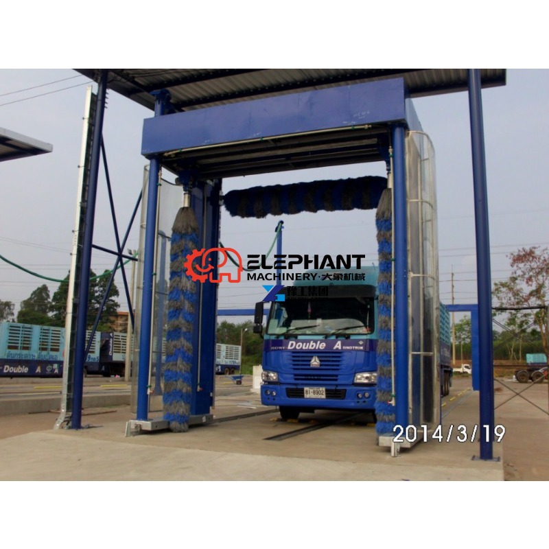 Heavy Equipment Supplier - آلة غسيل الحافلات والشاحنات الأوتوماتيكية بالكامل
