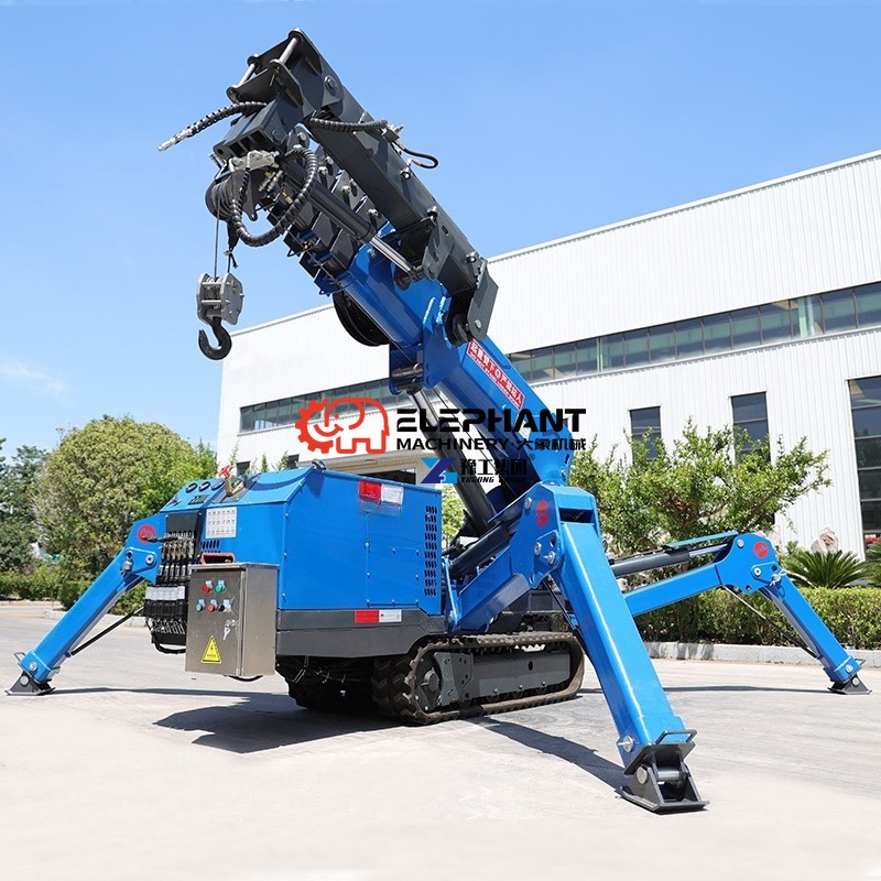 Compact Crawler Boom Lift - رافعة عنكبوتية هيدروليكية صغيرة بقدرة 3