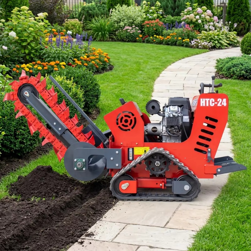 Trencher Machine Small - حفار خنادق بسلسلة بعمق 750 مم