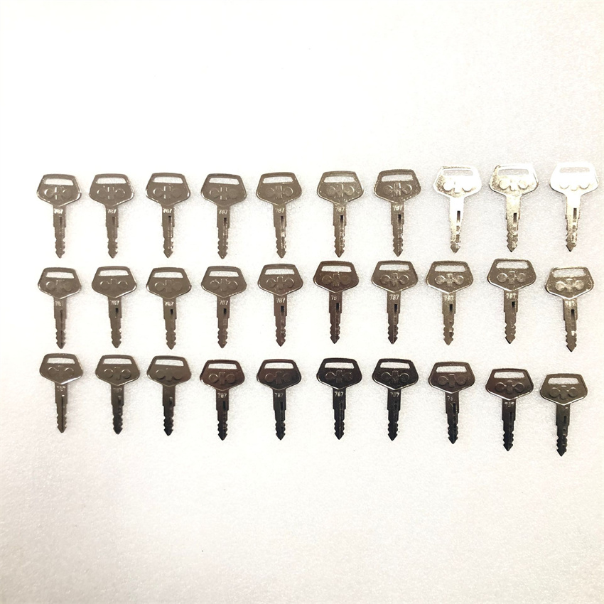 Heavy Equipment Manufacturers - 30PCS 787 Key for Komatsu Excavator