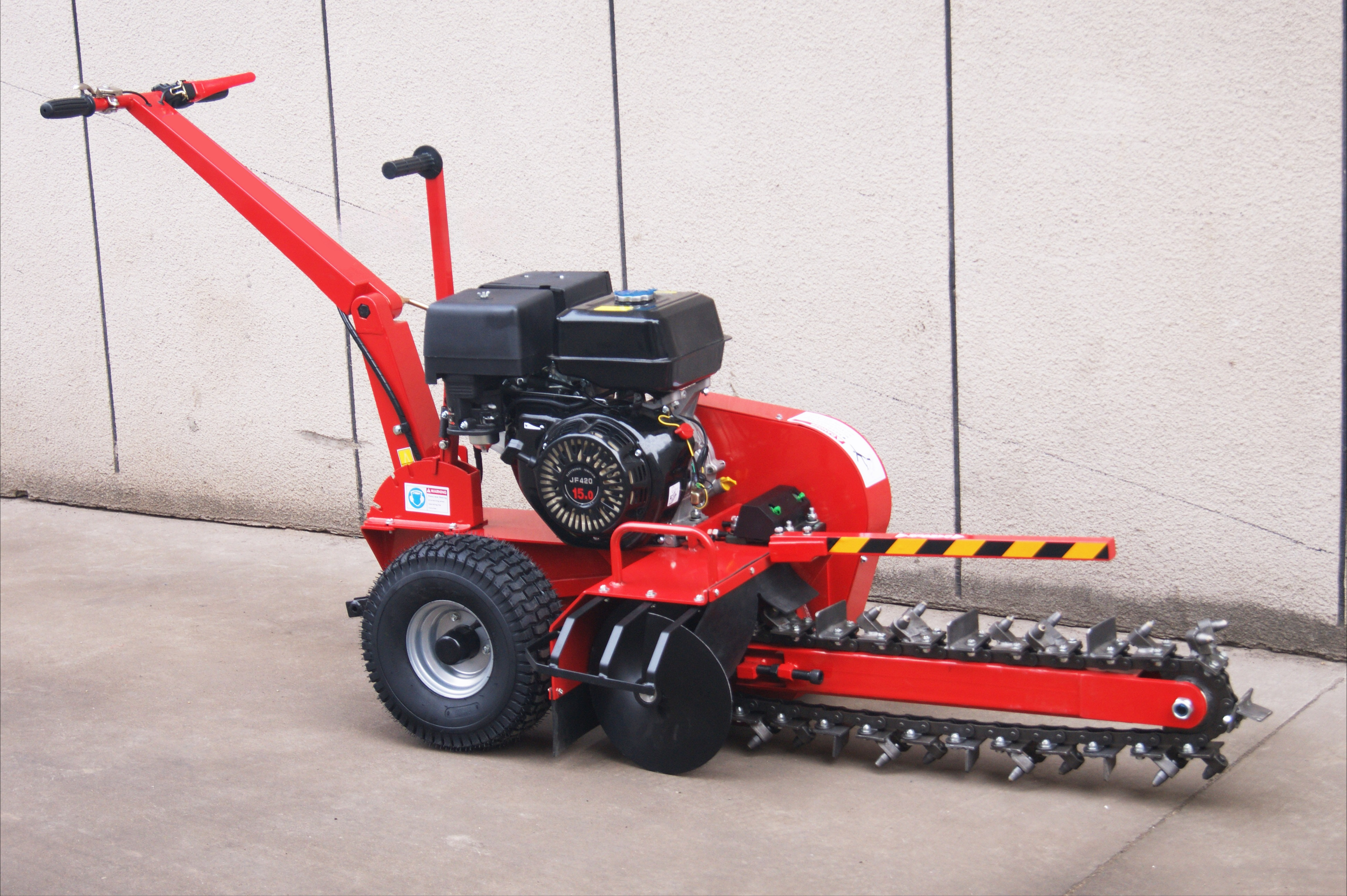 ini Power Trencher Walk Behind - مراجعة Trencher Machine Small وسعره