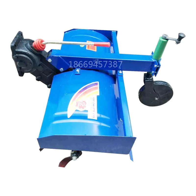 جرار يدوي محراث دوار محراث واح - مراجعة Trencher Machine Small وسعره