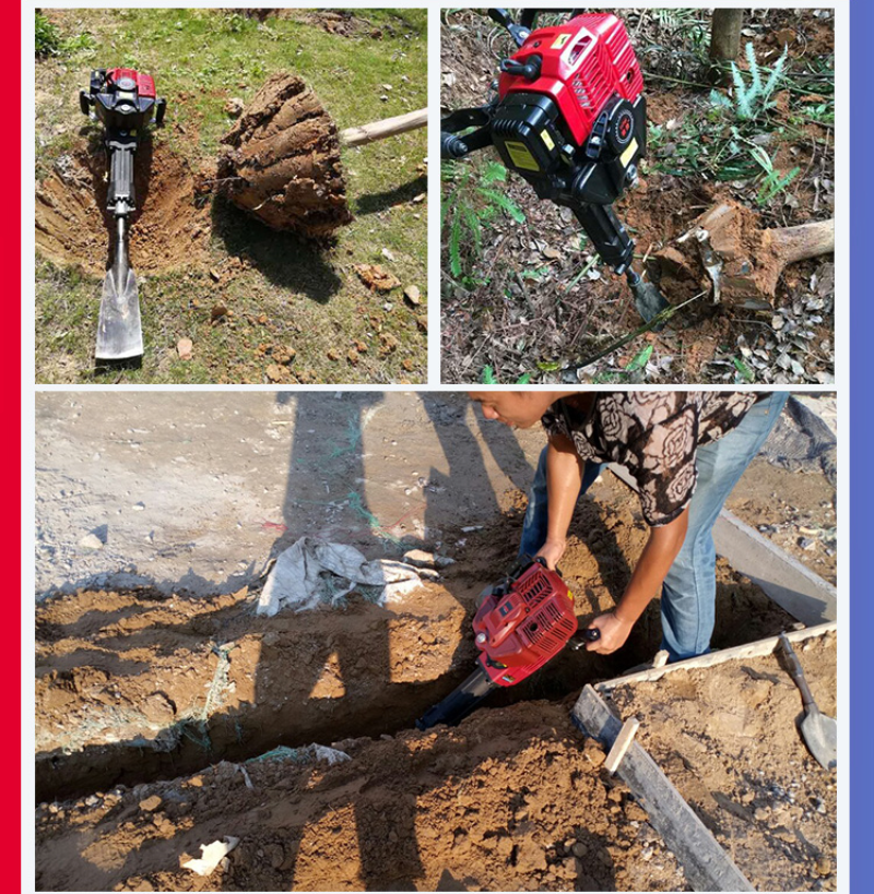 حفار شجرة متعدد الوظائف/حفر شج - مراجعة Trencher Machine Small وسعره