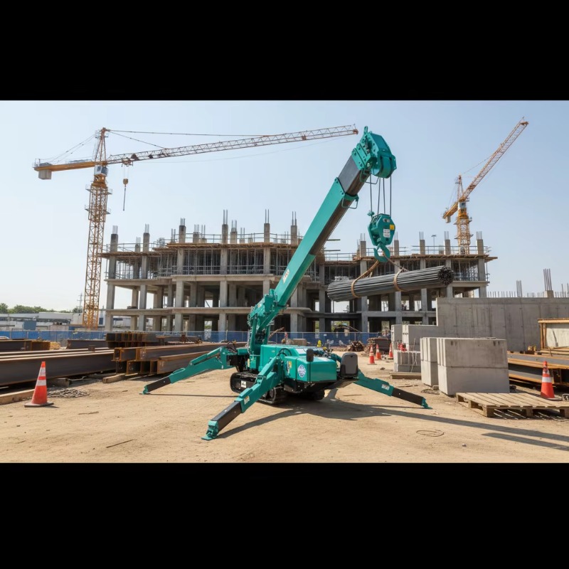 رافعات عنكبوتية، رافعة زاحفة ص - مراجعة Compact Crawler Boom Lift وسعره