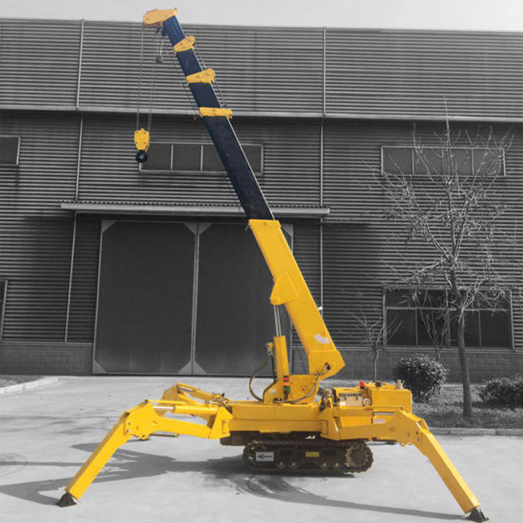 معدات رفع مدمجة، رافعة عنكبوتي - مراجعة Compact Crawler Boom Lift وسعره