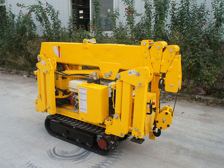 معدات رفع مدمجة، رافعة عنكبوتي - مراجعة Compact Crawler Boom Lift وسعره