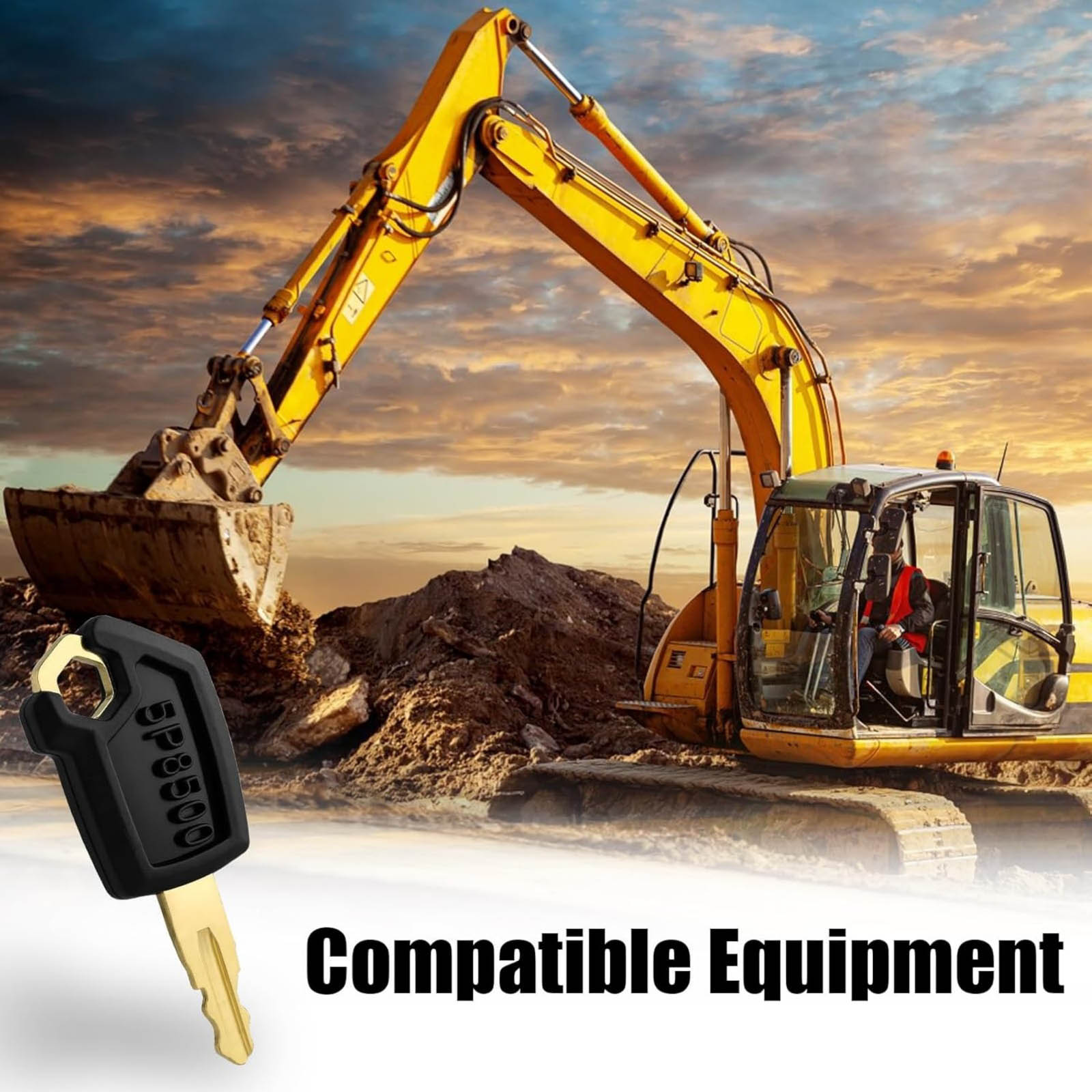 10 قطع مفتاح إشعال 5P8500 0964 - مراجعة Heavy Equipment Caterpillar وسعره