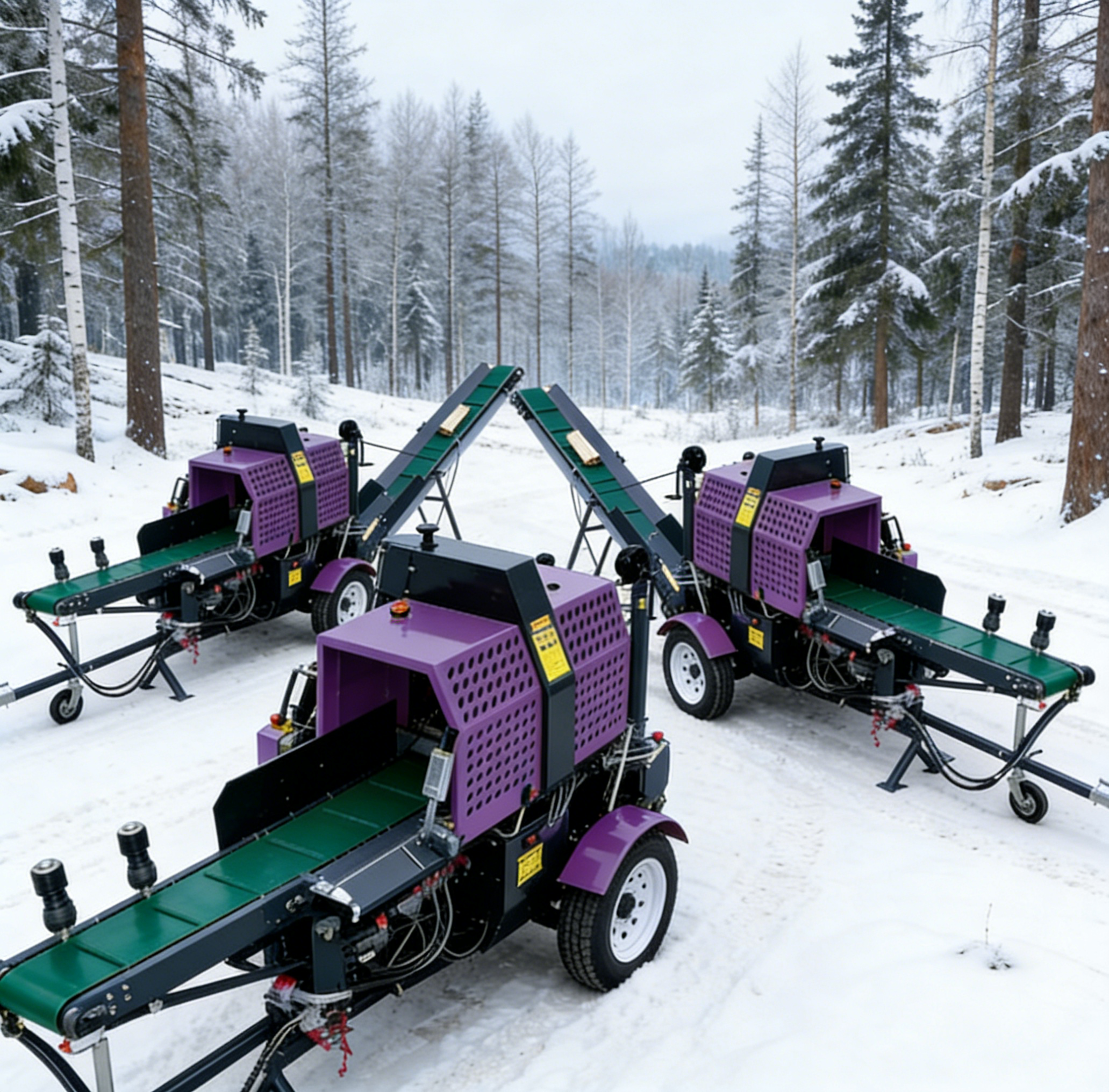 آلة تقطيع الأخشاب الثقيلة ذات  - مراجعة Heavy Equipment Processor وسعره