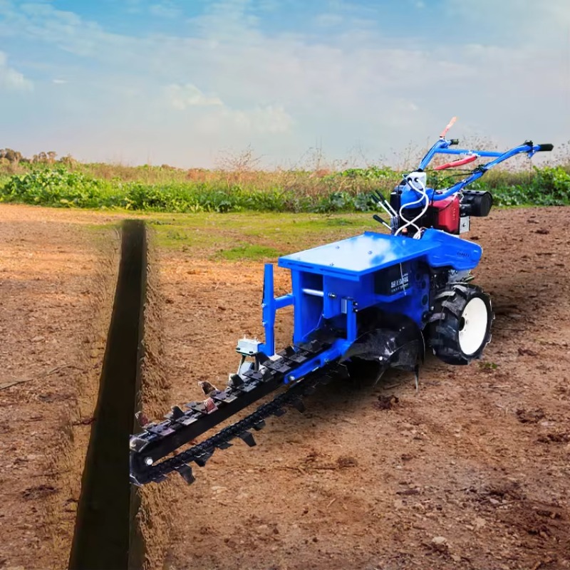 سلسلة حفار خنادق صغيرة عالية ا - مراجعة Trencher Machine Small وسعره