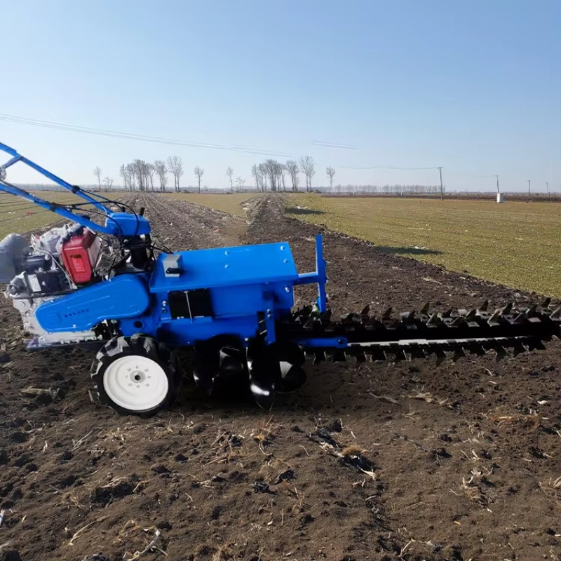 سلسلة حفار خنادق صغيرة عالية ا - مراجعة Trencher Machine Small وسعره