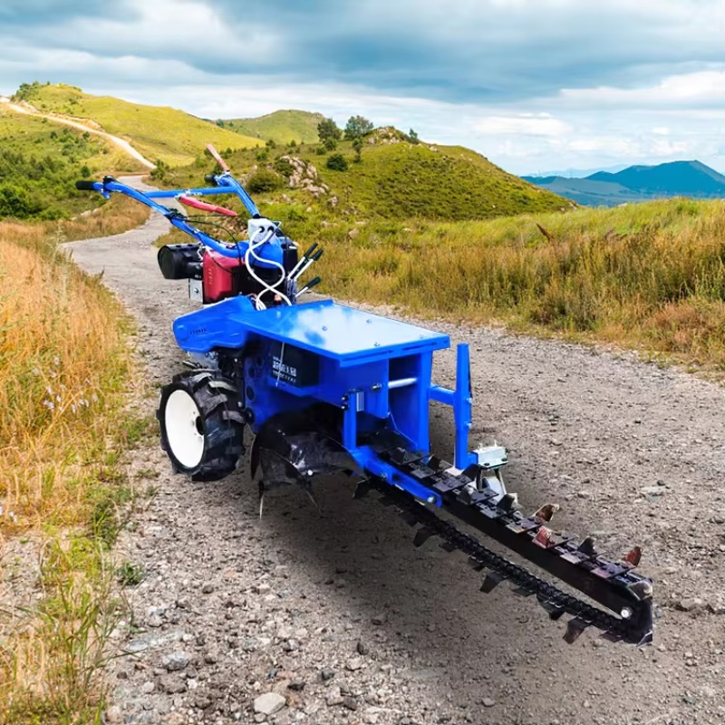 سلسلة حفار خنادق صغيرة عالية ا - مراجعة Trencher Machine Small وسعره