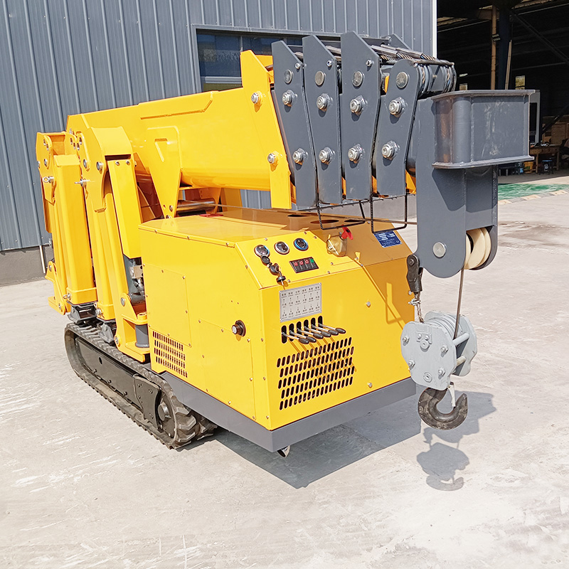 رافعة عنكبوتية هيدروليكية مخصص - مراجعة Compact Crawler Boom Lift وسعره